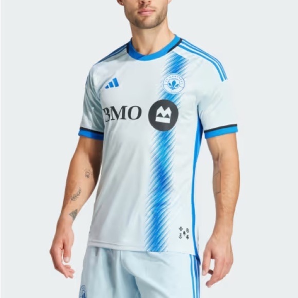 adidas Other - NWT Adidas CF Montreal Light Blue 2024/2025 La Main Away Jersey
